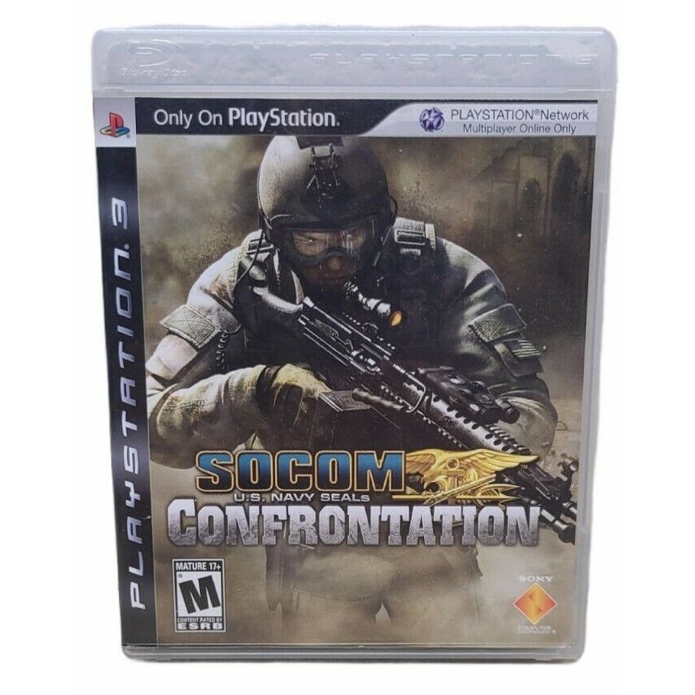 SOCOM Confrontation US Navy Seals Game PlayStation 3 PS3 - Complete & Tested